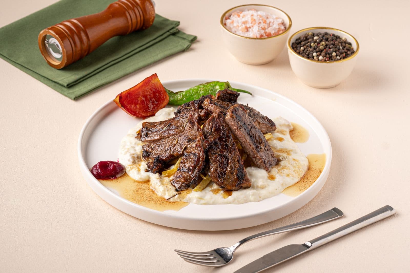 Çeltik Kebabı Biftek