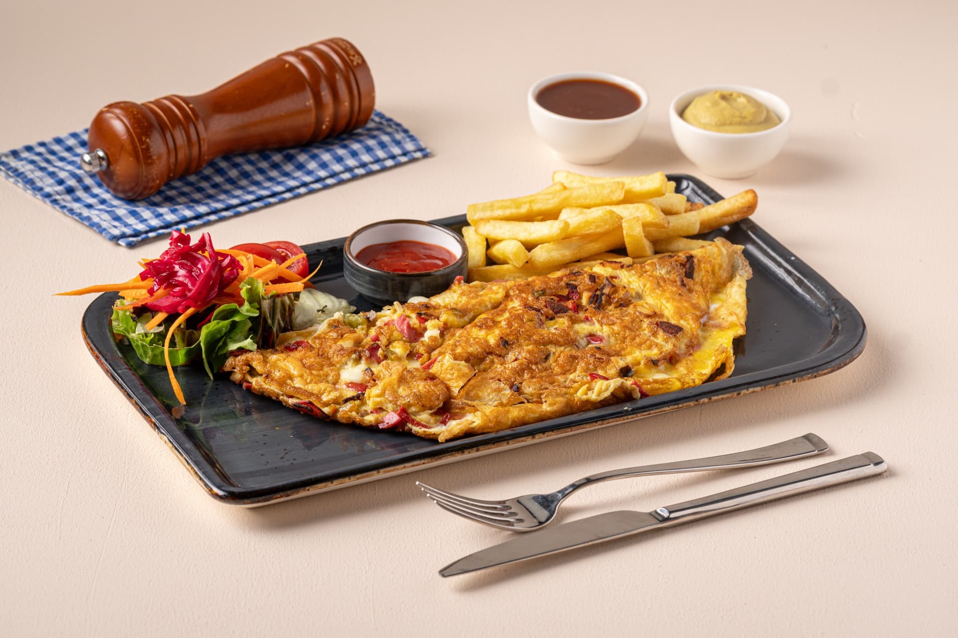 Mantarlı Omlet